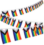 Rainbow Progress Flags Bunting