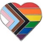 Progressive heart pin