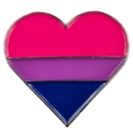  Bisexual heart pin