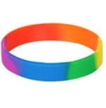 Rainbow Silicone bracelet