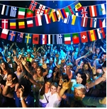 Eurovision Party Flags Bunting