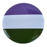 Gender Queers Flag Button