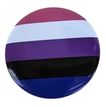 Gender Fluid Flag Button