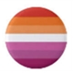 Lesbian Flag Button