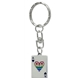 Male Love Card Key Chain