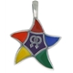 Double Male Star Necklace