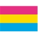 Rainbow Pansexual Flag Sticker