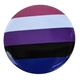 Gender Fluid Flag Button