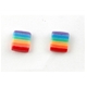 Fimo Earrings Small Flag