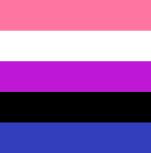 Gender Fluid flag 90 x 150 cm