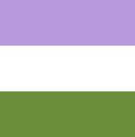 Genderqueer flag 90 x 150 cm