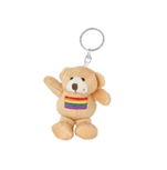 Rainbow flag Bear Key Chain