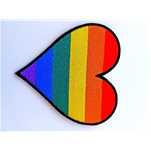 Rainbow Heart Patch