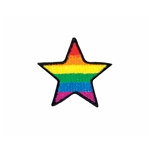 Rainbow Star Patch