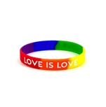 Rainbow Love is Love bracelet