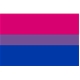 Bisexual flag 90 x 150 cm